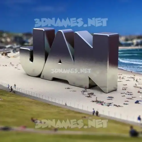 jan in Bondi Beach style - 3D name wallpaper jan in Bondi Beach style - 3D name wallpaper