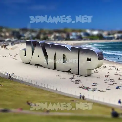 jaydip in Bondi Beach style - 3D name wallpaper jaydip in Bondi Beach style - 3D name wallpaper