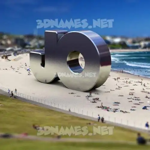 jo in Bondi Beach style - 3D name wallpaper jo in Bondi Beach style - 3D name wallpaper
