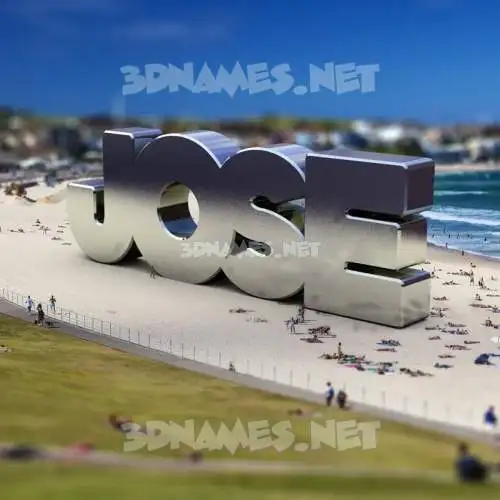 jose in Bondi Beach style - 3D name wallpaper jose in Bondi Beach style - 3D name wallpaper