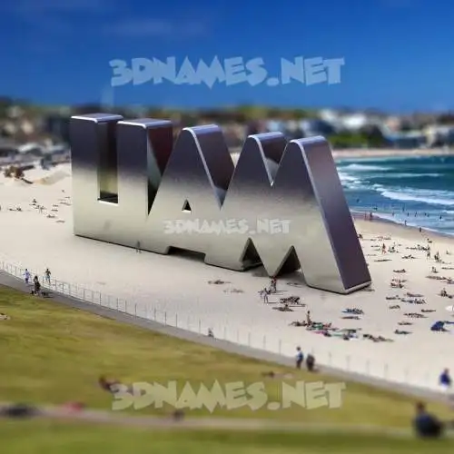 liam in Bondi Beach style - 3D name wallpaper liam in Bondi Beach style - 3D name wallpaper