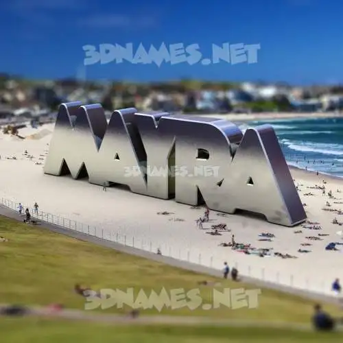mayra in Bondi Beach style - 3D name wallpaper mayra in Bondi Beach style - 3D name wallpaper