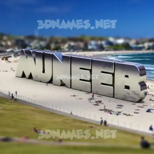 muneeb in Bondi Beach style - 3D name wallpaper muneeb in Bondi Beach style - 3D name wallpaper