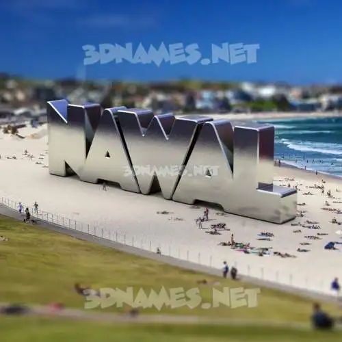 nawal in Bondi Beach style - 3D name wallpaper nawal in Bondi Beach style - 3D name wallpaper