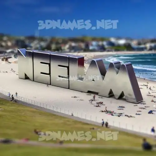 neelam in Bondi Beach style - 3D name wallpaper neelam in Bondi Beach style - 3D name wallpaper