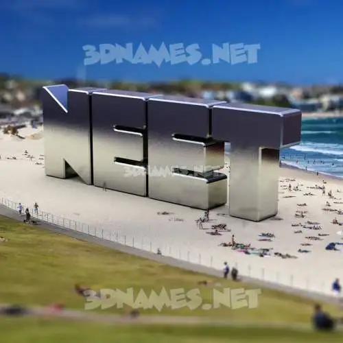 neet in Bondi Beach style - 3D name wallpaper neet in Bondi Beach style - 3D name wallpaper