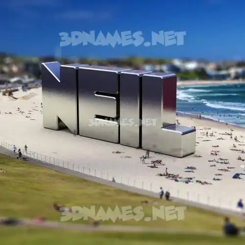 neil in Bondi Beach style - 3D name wallpaper neil in Bondi Beach style - 3D name wallpaper