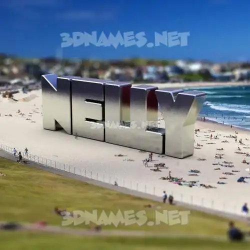 nelly in Bondi Beach style - 3D name wallpaper nelly in Bondi Beach style - 3D name wallpaper