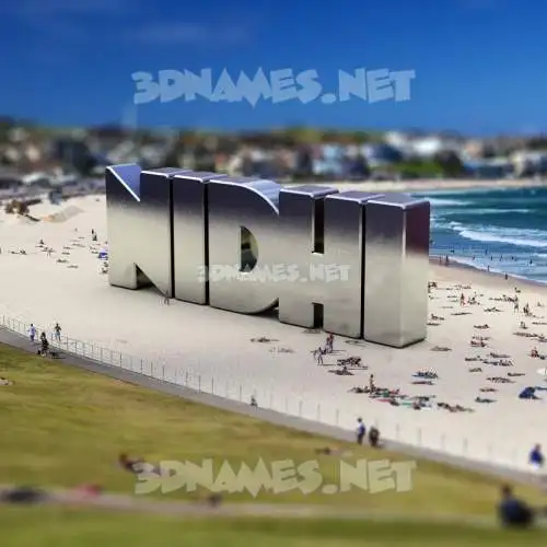 nidhi in Bondi Beach style - 3D name wallpaper nidhi in Bondi Beach style - 3D name wallpaper