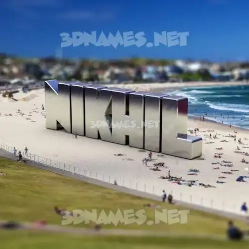 nikhil in Bondi Beach style - 3D name wallpaper nikhil in Bondi Beach style - 3D name wallpaper