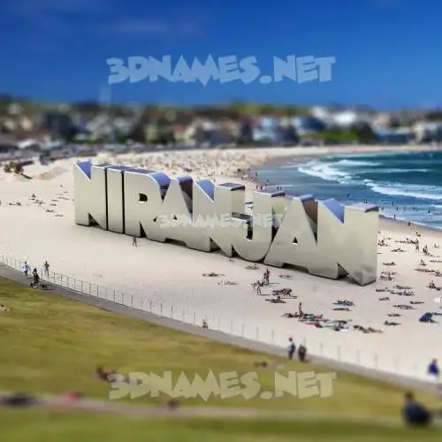 niranjan in Bondi Beach style - 3D name wallpaper niranjan in Bondi Beach style - 3D name wallpaper