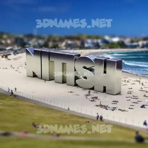 nitish in Bondi Beach style - 3D name wallpaper nitish in Bondi Beach style - 3D name wallpaper
