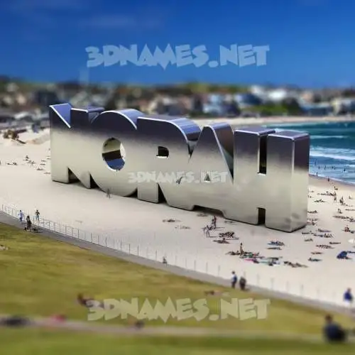 norah in Bondi Beach style - 3D name wallpaper norah in Bondi Beach style - 3D name wallpaper