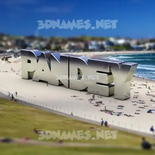 pandey in Bondi Beach style - 3D name wallpaper pandey in Bondi Beach style - 3D name wallpaper