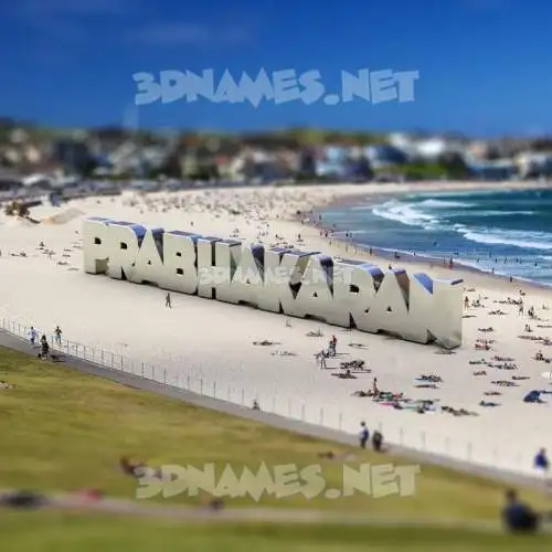 prabhakaran in Bondi Beach style - 3D name wallpaper prabhakaran in Bondi Beach style - 3D name wallpaper