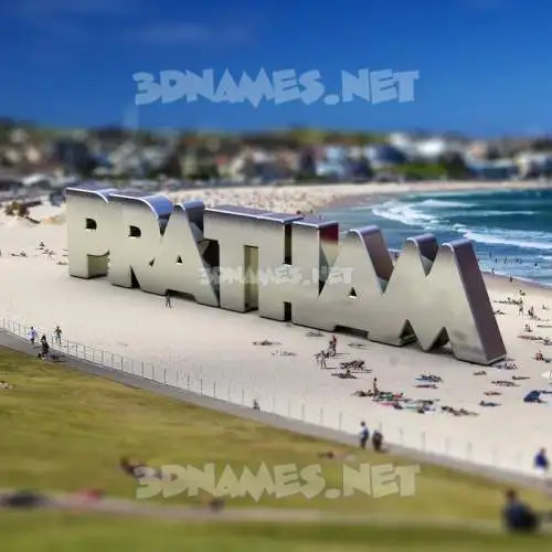 pratham in Bondi Beach style - 3D name wallpaper pratham in Bondi Beach style - 3D name wallpaper