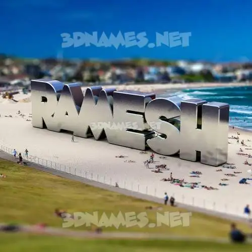 ramesh in Bondi Beach style - 3D name wallpaper ramesh in Bondi Beach style - 3D name wallpaper