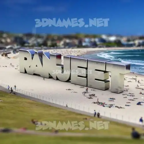 ranjeet in Bondi Beach style - 3D name wallpaper ranjeet in Bondi Beach style - 3D name wallpaper