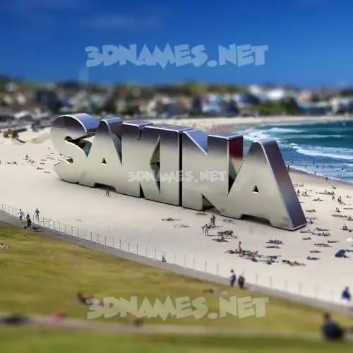 sakina in Bondi Beach style - 3D name wallpaper sakina in Bondi Beach style - 3D name wallpaper