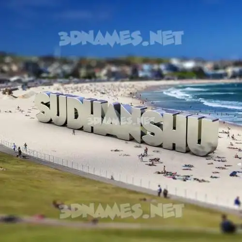 sudhanshu in Bondi Beach style - 3D name wallpaper sudhanshu in Bondi Beach style - 3D name wallpaper