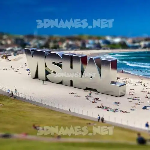 vishal in Bondi Beach style - 3D name wallpaper vishal in Bondi Beach style - 3D name wallpaper