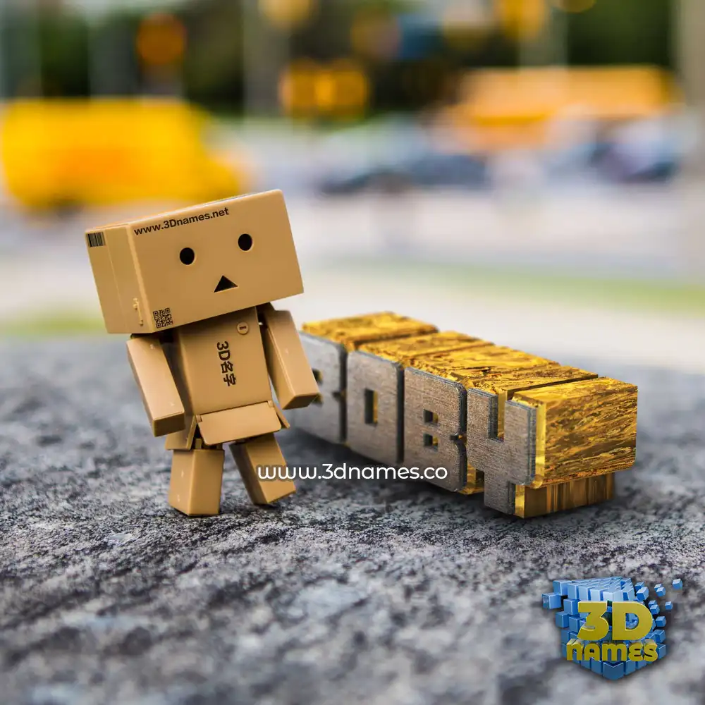 boby in Hello Danbo style - 3D name wallpaper boby in Hello Danbo style - 3D name wallpaper