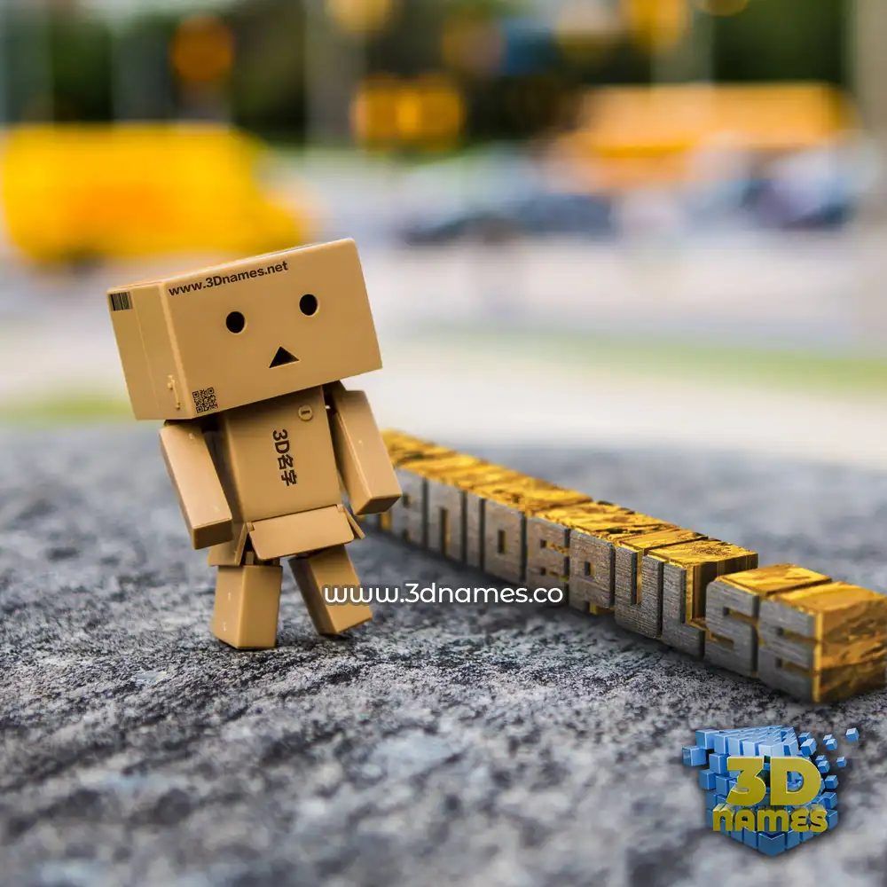 cyanidepulse in Hello Danbo style - 3D name wallpaper cyanidepulse in Hello Danbo style - 3D name wallpaper
