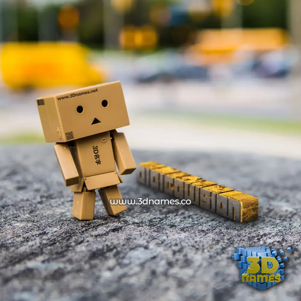 digicgvision in Hello Danbo style - 3D name wallpaper digicgvision in Hello Danbo style - 3D name wallpaper