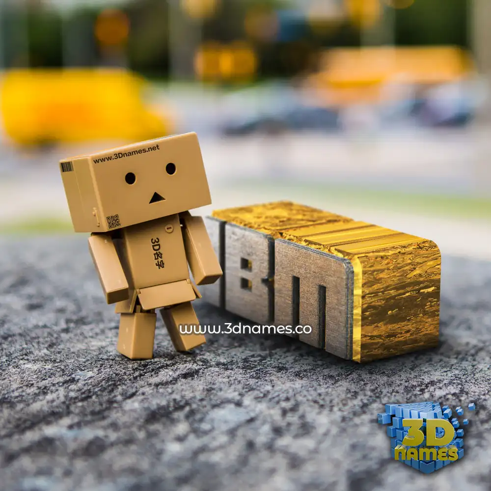 ibm in Hello Danbo style - 3D name wallpaper ibm in Hello Danbo style - 3D name wallpaper
