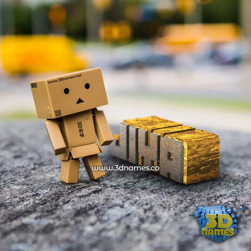 jiya in Hello Danbo style - 3D name wallpaper jiya in Hello Danbo style - 3D name wallpaper