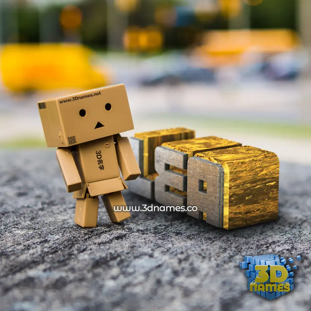 lea in Hello Danbo style - 3D name wallpaper lea in Hello Danbo style - 3D name wallpaper