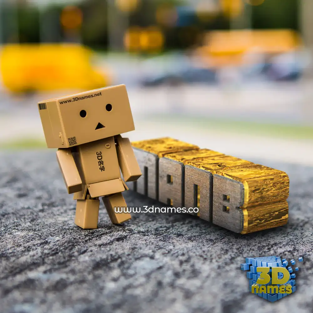 manb in Hello Danbo style - 3D name wallpaper manb in Hello Danbo style - 3D name wallpaper