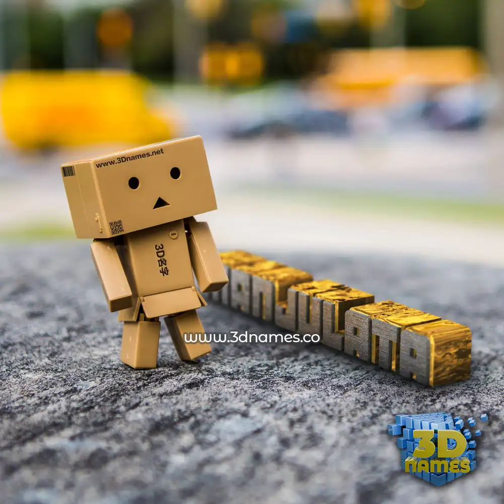 manjulata in Hello Danbo style - 3D name wallpaper manjulata in Hello Danbo style - 3D name wallpaper