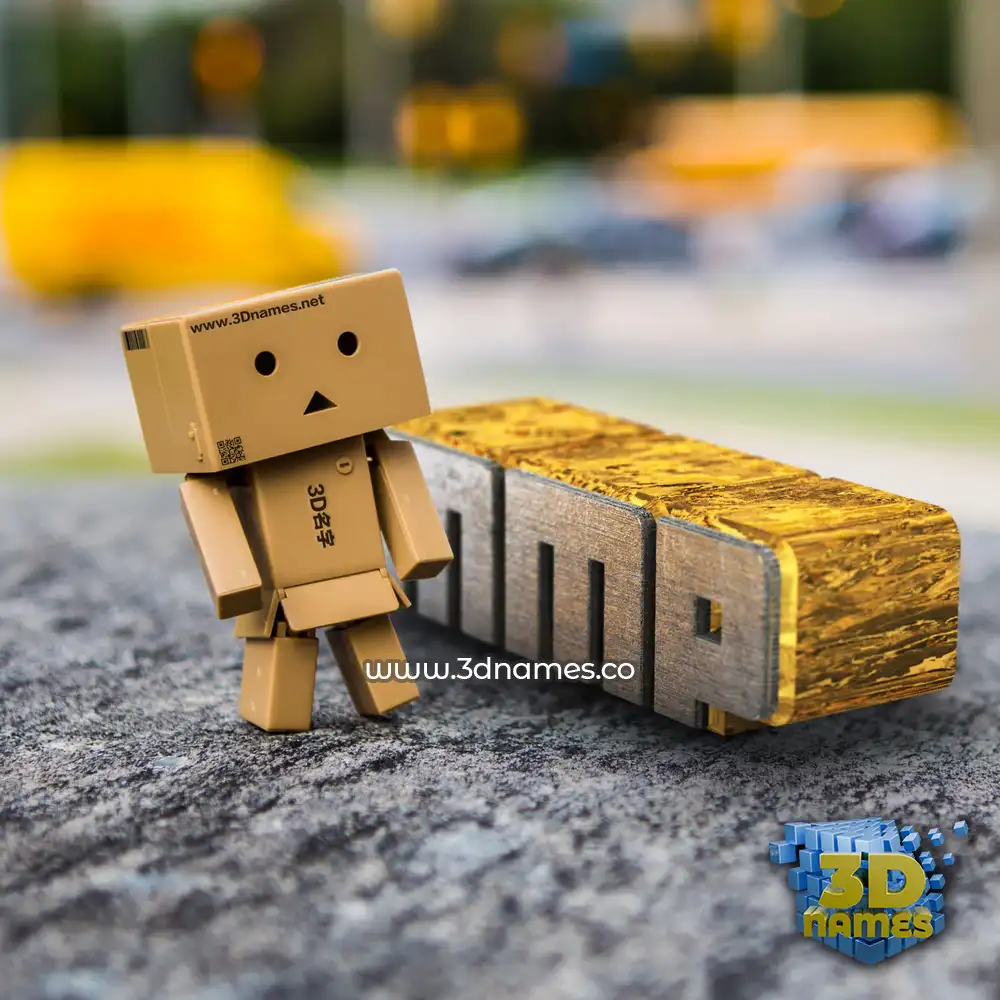 mmp in Hello Danbo style - 3D name wallpaper mmp in Hello Danbo style - 3D name wallpaper