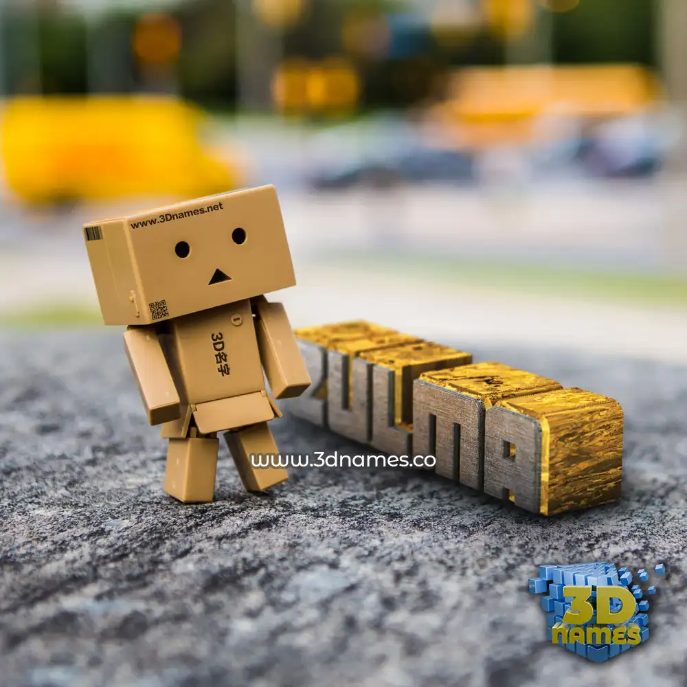 zulma in Hello Danbo style - 3D name wallpaper zulma in Hello Danbo style - 3D name wallpaper