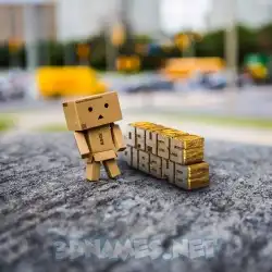 07435 918343 in Hello Danbo style - 3D name wallpaper