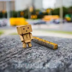 abduruhman in Hello Danbo style - 3D name wallpaper