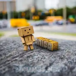 anifa in Hello Danbo style - 3D name wallpaper