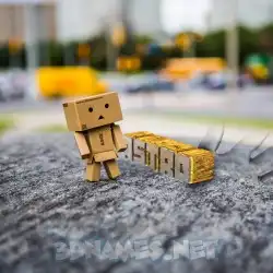 astro in Hello Danbo style - 3D name wallpaper