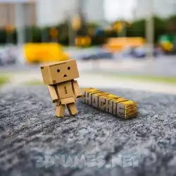 chockie in Hello Danbo style - 3D name wallpaper