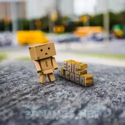 eric a. coen in Hello Danbo style - 3D name wallpaper