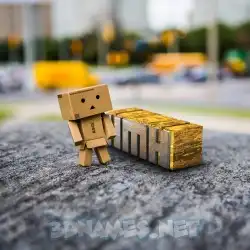 hmh in Hello Danbo style - 3D name wallpaper
