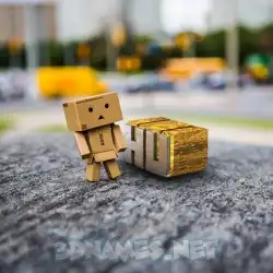 hv in Hello Danbo style - 3D name wallpaper
