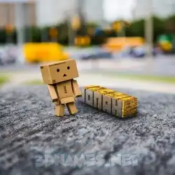 jonah in Hello Danbo style - 3D name wallpaper