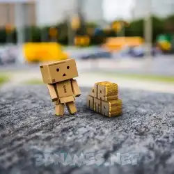 jr ntr in Hello Danbo style - 3D name wallpaper