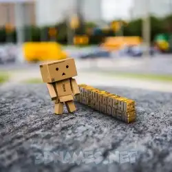 kankurgachi v.i.p. complex in Hello Danbo style - 3D name wallpaper