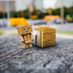 n in Hello Danbo style - 3D name wallpaper