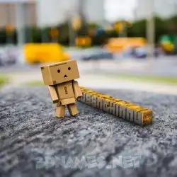 naveenchinnu in Hello Danbo style - 3D name wallpaper