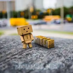 nilli in Hello Danbo style - 3D name wallpaper