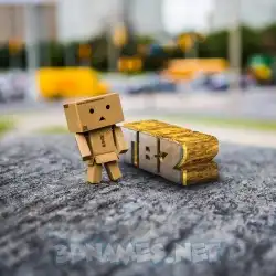 tbz in Hello Danbo style - 3D name wallpaper